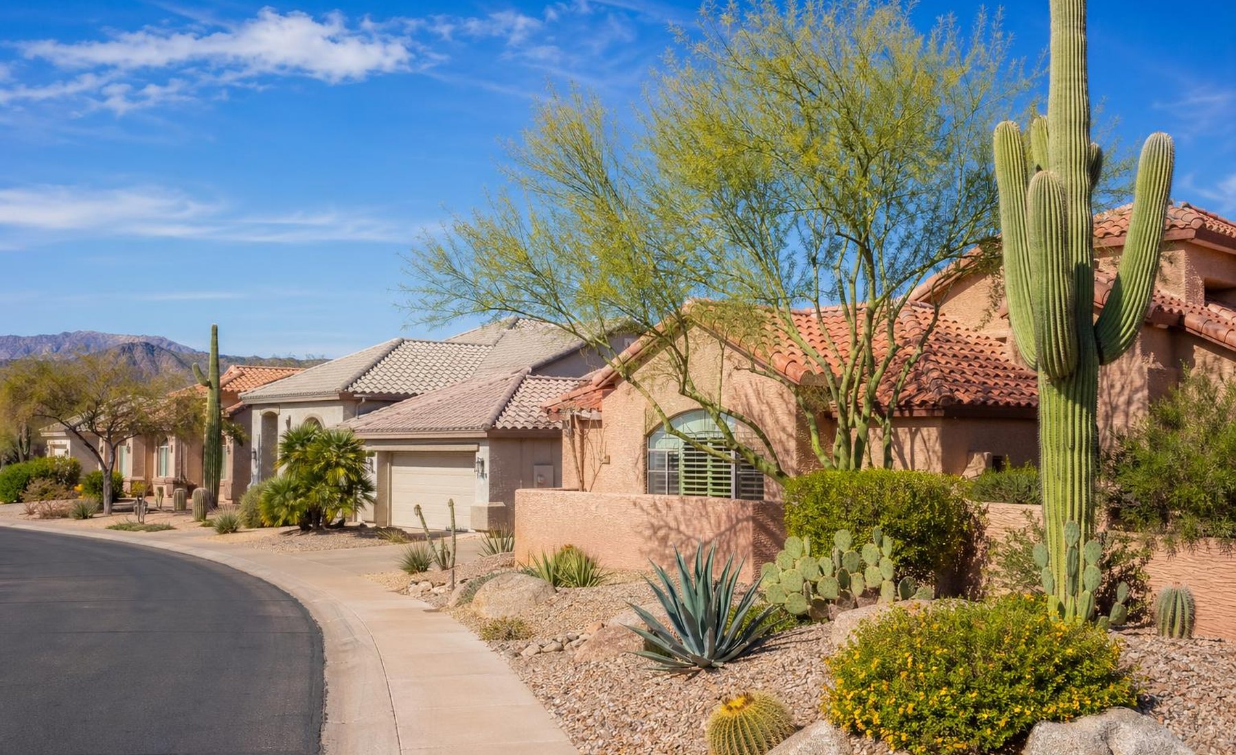 Arizona roofing service area example